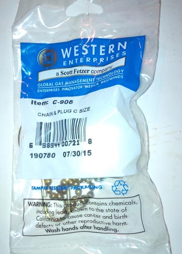 Western chain plug C size